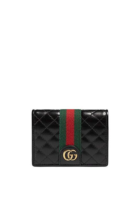 Gucci Trapuntata Leather Wallet