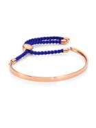 Monica Vinader Fiji Friendship Bracelet/royal Blue
