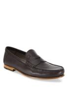 Tod's Textured Leather Penny Loafers