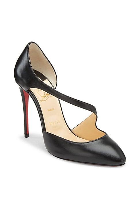 Christian Louboutin Catchy One 100 Leather Pumps