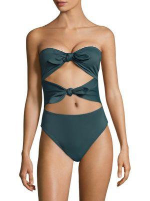 Milly Tropea Tie One-piece Swimsuit