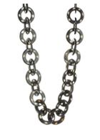 Nest Spotted Horn Chain Link Long Necklace