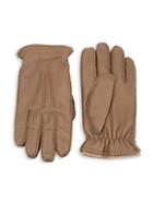 Saks Fifth Avenue Collection Cashmere-lined Deerskin Gloves