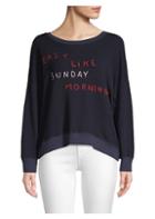 Sundry Easy Like Sunday Morning Bubble Sweater