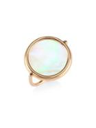 Ginette Ny 18k Rose Gold Mother-of-pearl Ring