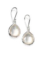 Ippolita Mother-of-pearl, Clear Quartz & Sterling Silver Earrings