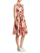 Dolce & Gabbana Floral Cap Sleeve Dress