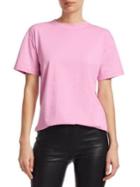 Helmut Lang Distressed Cotton Tee