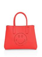 Anya Hindmarch Ebury Small Smiley Leather Tote