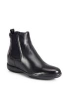 Prada Leather Chelsea Boots