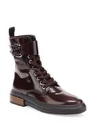 Tod's Leather Combat Boots