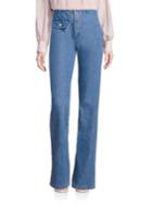 See By Chloe High-waist Flared Jeans