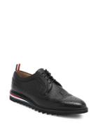 Thom Browne Classic Longwing Leather Brogues