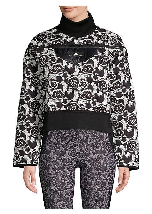Adidas By Stella Mccartney Floral Run Sweater