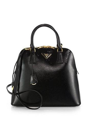 Prada Saffiano Vernice Promenade Bag