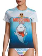 Moschino Shark Printed T-shirt