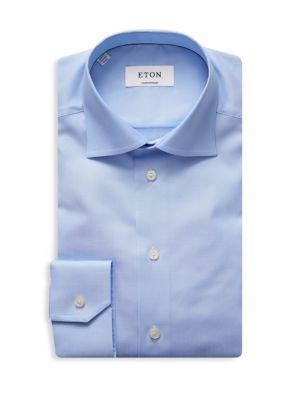 Eton Solid Cutaway Collar Shirt