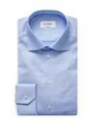 Eton Solid Cutaway Collar Shirt