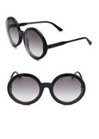 Bottega Veneta 61mm Oversized Round Frame Sunglasses