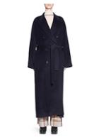 Acne Studios Double-breasted Mohair-blend Belted Coat