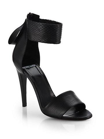 Pierre Hardy Mixed-media Sandal Heels
