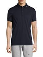 J. Lindeberg Golf Short-sleeve Logo Polo
