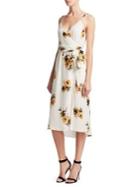 A.l.c. Marin Silk Tie-waist Floral Dress