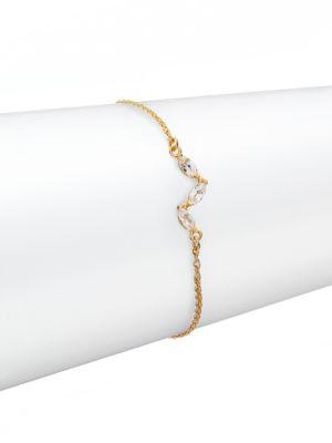 Jennifer Zeuner Jewelry Gold Vermeil Link Bracelet