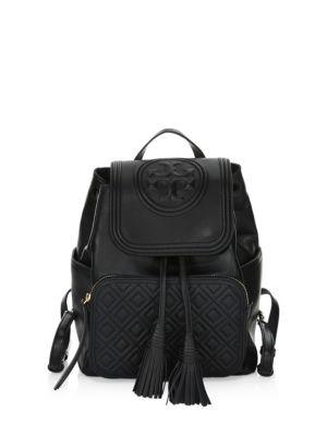 Tory Burch Fleming Leather Backpack