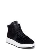 Alexander Mcqueen Pony Hair Lace-up Sneakers