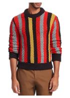 Salvatore Ferragamo Stripe Knit Sweater