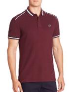 Lacoste Short Sleeve Contrast Trimmed Polo