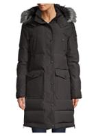 Moose Knuckles Salmon River Fox Fur Trim Quilted Parka