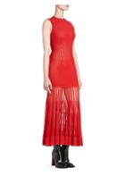 Alexander Mcqueen Sleeveless Rib-knit Dress