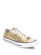 Converse Chuck Taylor All Star Metallic Leather Low-top Sneakers