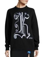 Christopher Kane Kane Wool Crewneck Sweater