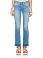 Stella Mccartney Patch Pocket Kick-flare Skinny Jeans
