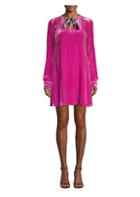 Diane Von Furstenberg Velvet Mini Dress