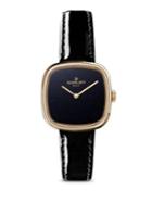 Shinola Gomelsky Eppie Sneed Pvd Gold, Stainless Steel & Patent Leather-strap Watch