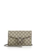 Gucci Dionysus Coated Canvas Chain-strap Wallet
