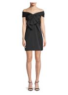 Marc Jacobs Off-the-shoulder Gathered Bow Mini Dress