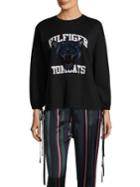 Tommy Hilfiger Collection Tomcats Sequin Long-sleeve Tee