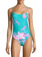 6 Shore Road By Pooja Crossback One-piece Swimsuit