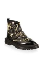 Burberry Everdon Leather Ankle Boots