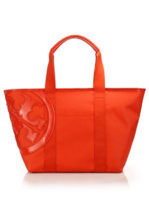 Tory Burch Small Beach Canvas Tote