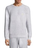 Emporio Armani Long Sleeve Cotton Blend Loungewear Sweater