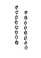 Monica Vinader Siren Kyanite & 18k Gold-plated Drop Earrings