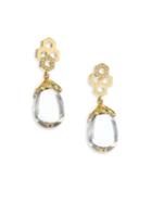 Temple St. Clair 18k Gold & Diamond Pave Beehive Amulet Earrings