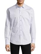 Robert Graham Embroidered Cotton Casual Button-down Shirt