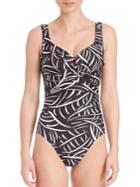 Miraclesuit Swim One-piece Hard To Be Leaf Escape Swimsuit